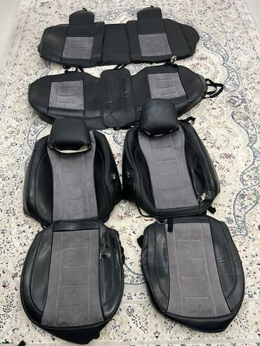 купить набор ключей force: Чехлы Алькантара, С подушкой, цвет - Черный, Б/у, Самовывоз, Платная доставка