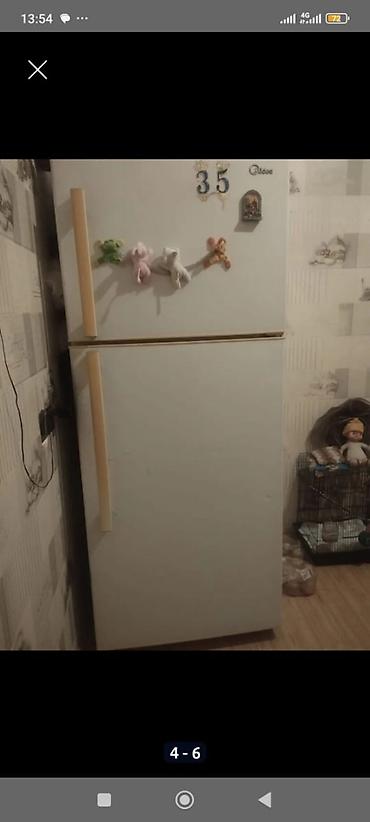 mini soyuducu: İşlənmiş 2 qapılı Midea Soyuducu Satılır, rəng - Ağ — 1