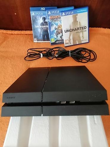 Video oyunlar və konsollar: Sony PlayStation 4 (PS4) oyun konsolu komplekti Paket tərkibi: - PS4 — 6