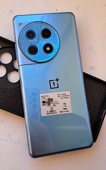 Техника и электроника: OnePlus 12R, Б/у, 256 ГБ, цвет - Голубой, 2 SIM — 2
