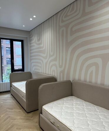 одна спальня кровать: Бир кишилик керебет, Матрасы бар, узуну - 200 см