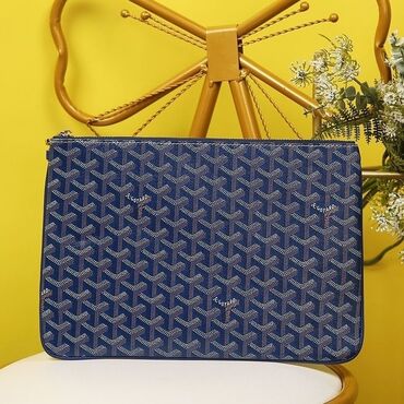 Классические сумки: Барсетка в стиле Goyard (Люкс качества, новая) Элегантная и