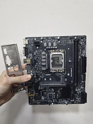 Материнская плата для ПК, Новый, MSI, LGA1700, Micro-ATX