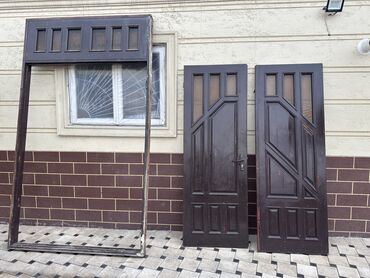 двери деревянные бишкек: Входная дверь, Левостороний механизм, Б/у, 260 * 150, Самовывоз