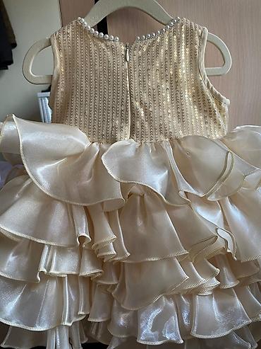 Платья: Детское платье, цвет - Бежевый — 13