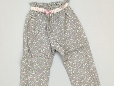 srebrne legginsy dla dzieci: Baby material trousers, 12-18 months, 80-86 cm, condition - Very good