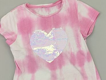 swiecace koszulki: T-shirt, 5-6 years, 110-116 cm, condition - Good