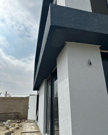Fasad işləri: Fasad Boya işleri görülür . Xidmetlerimiz : Fasad Boya işleri Fasad — 9