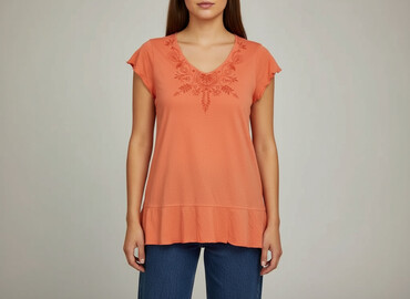 tommy hilfiger t shirty v neck: Marks & Spencer, T-shirt damski, rozmiar XL