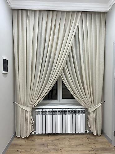 Шторы и занавески: Портьера, Светонепроницаемая, С карнизом в комплекте, С кистями, Изготовление на заказ, Новый, Для балкона, Для дачи, Для детской — 10