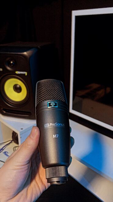 гитарный микрофон: Студийный конденсаторный микрофон PreSonus M7 создан для музыкантов и