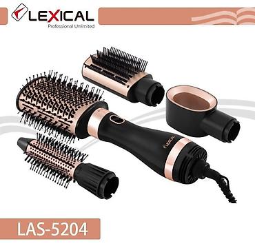 №: 6872 Məhsulun adı: Fen-fırça Lexical LAS-5204, 1000 Vt, Black/Gold