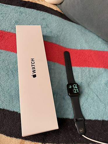 iphone whatch: İşlənmiş, Smart saat, Apple, Sensor ekran, rəng - Qara — 2