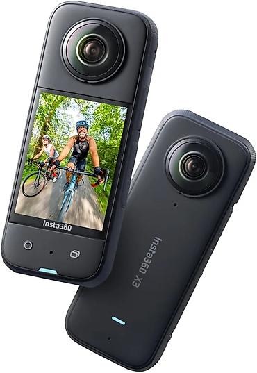Insta360 X3 360° aksiya kamerası - 360° çəkiliş: İki linza ilə 5.7K lalafo.az -da Insta360 X3 360° aksiya kamerası - 360° çəkiliş: İki linza ilə 5.7K