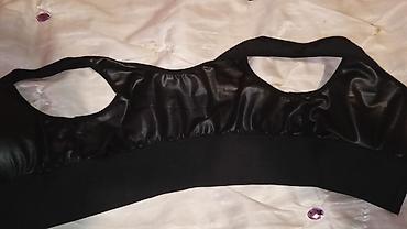reqs paltarı: Qara rəngli qadın idman/top yığıcı bralet - Model: Ön hissədə — 5