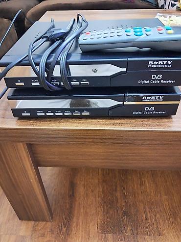 av resiver: B&BTV Communication DV3 rəqəmsal kabel TV qəbulediciləri 3 eded — 1