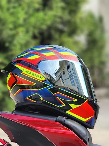 Moto geyim: Məhsul: Studds THUNDER tam üzlü motosiklet dəbilqəsi Xüsusiyyətlər: - — 7