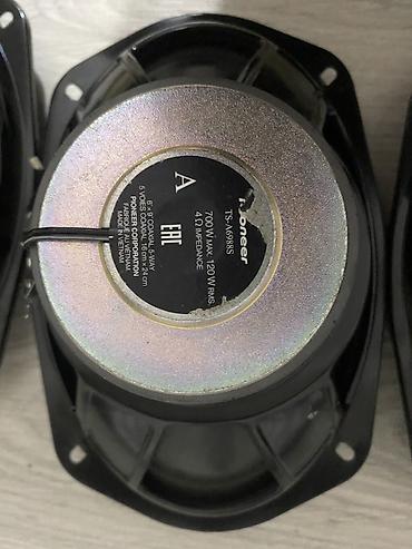 səs kalonka: Pioneer avtomobil akustikası – 6x9" koaksial dinamiklər dəsti Model — 2