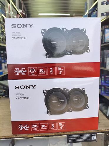 колонку: Акустические автомобильные колонки Sony Xplod XS-GTF1039 - Тип — 1