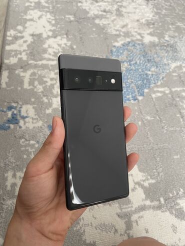 pixel 6: Google Pixel 6 Pro, Б/у, 128 ГБ, цвет - Серый, 1 SIM, eSIM