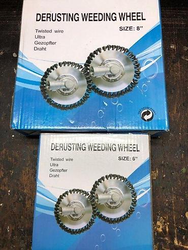 Rezne i brusne ploče: Derusting Weeding Wheel – čelična pletena žičana četka/ploča za — 1