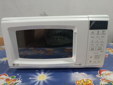 mətbəx üçün: Mikrodalğalı soba LG, Ayrıca dayanan, Mikrodalğalar ilə, rəng - Ağ, Yeni