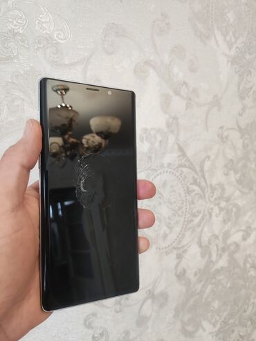 продаю самсунг телефон: Samsung Galaxy Note 9, Колдонулган, 128 ГБ, түсү - Боз, 1 SIM