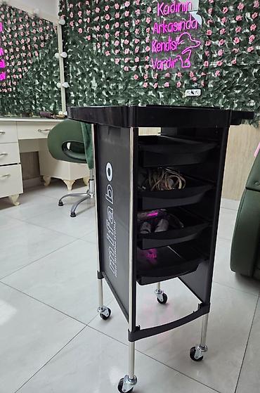sepet: Mifabo bərbər/salon təşkilat sepeti – - Hərəkətlilik: 4 dönər təkər — 2