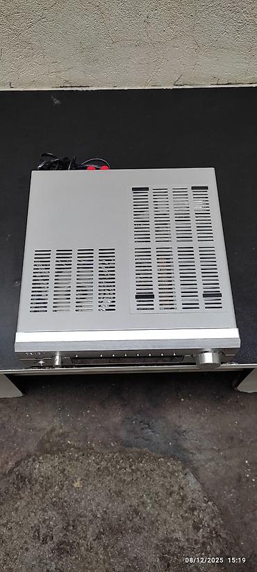 ses sistemi: Denon DRA-F101 AM/FM Stereo Receiver + orijinal pult - Kompakt “slim” — 3