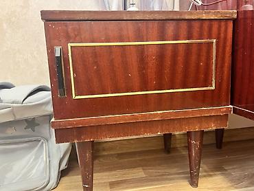 Mebel: Retro mebel dəsti – şkaf və tumbalar - Stil: klassik/retro, tünd — 3