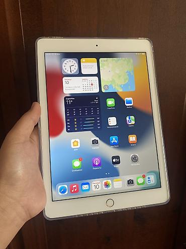 ipad 64: Планшет, Apple, память 128 ГБ, 9" - 10", Wi-Fi, Б/у, Детский цвет - Серебристый — 3