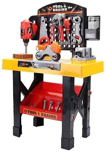 deciji mikrofon pertini: VELIKA RADIONICA TOOL & BRAINS, 39 DELOVA – ECOTOYS Šifra — 1