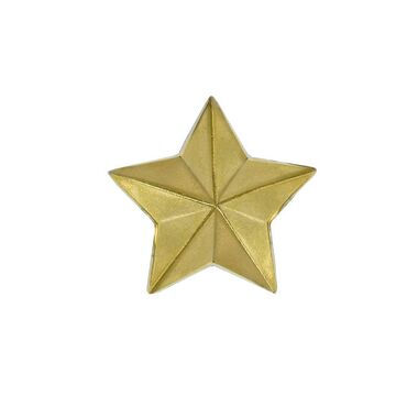 ���������������������� ��������������: Швейная фурнитура // Звёзды Звезда литая (ЦАМ) рифленая МО РБ (14мм)