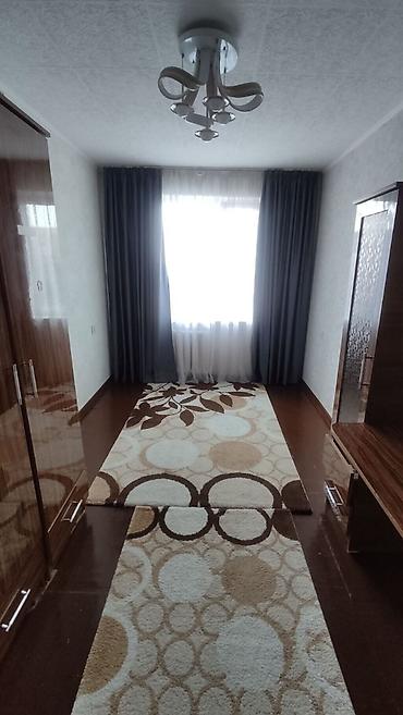 flat osh: 3 комнаты, 58 м², 6 мкр 104 серия, 4 этаж, Косметический ремонт — 5