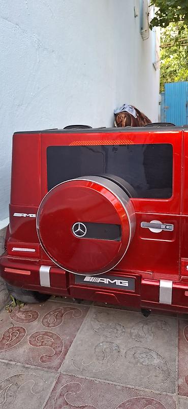 chevrolet oyuncaq maşınlar: Uşaq üçün elektrikli minik maşını – Mercedes-Benz G-Class AMG stili — 3