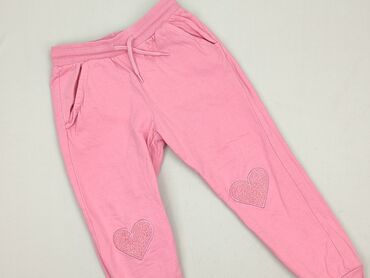 majtki wysokie koronkowe: Sweatpants, Little kids, 5-6 years, 116, condition - Very good