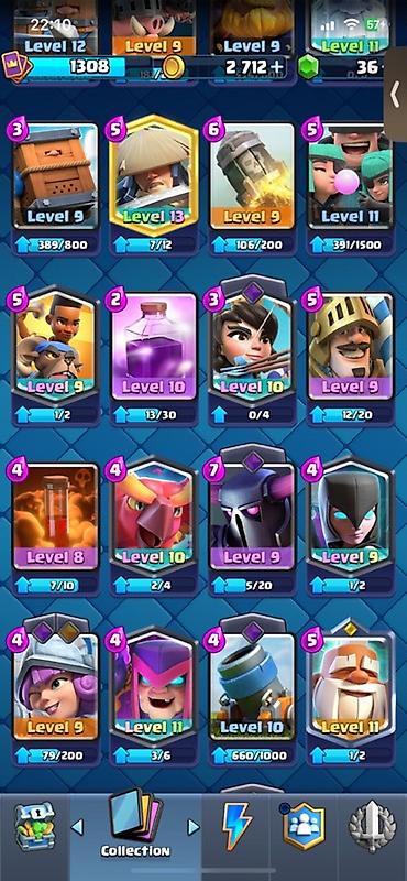 clash royale: Clash Royale hesabı – geniş və yüksəldilmiş kart kolleksiyası - — 3