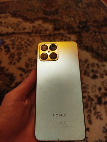 Honor: Honor X8, 128 GB, rəng - Ağ, Barmaq izi, Face ID