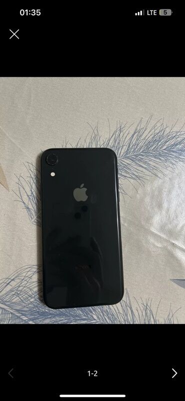 айфон xr бу бишкек: IPhone Xr, Колдонулган, 128 ГБ, Кара, Заряддоочу түзүлүш, Коргоочу айнек, Каптама, 80 %