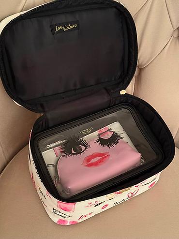 victoria secret: Victoria’s Secret makiyaj/accessuar çanta dəsti - Brend: Victoria’s — 4