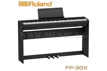 пианино дружба: Цифровое фортепиано Roland FP-30X Bk Серия FP-X ― это портативные