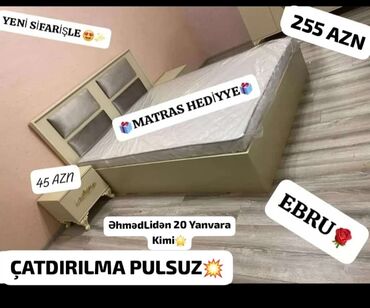 tumbucka satilir: İkinəfərlik, Pulsuz matras, Siyirməsiz, Türkiyə