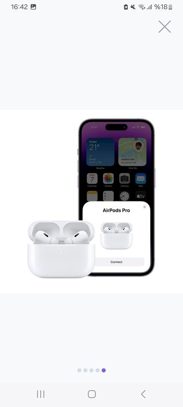 apple qulaqcıq: Orginal airpods pro 2. Hədiyyə alınıb qutusu açılmayıb. yepyenidir 500