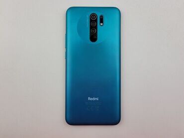 xiomi mi 9 t: Xiaomi Redmi 9, 32 GB, rəng - Yaşıl, 
 Barmaq izi