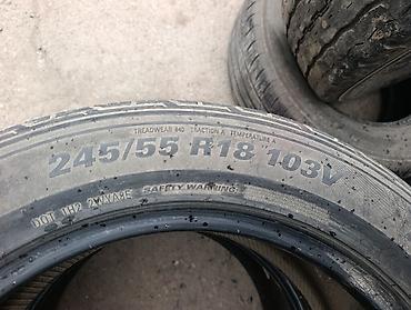 245: Шины 245 / 55 / R 18, Лето, Б/у, Пара, Легковые, Корея, Kumho — 4