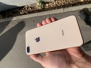 iphone cs max: IPhone 8 Plus, Б/у, 64 ГБ, Золотой, Чехол, 100 % — 1