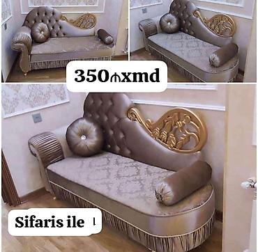 divan fabrikası: Mini-divan, Qonaq otağı üçün, Parça, Bazasız, Açılmayan — 1