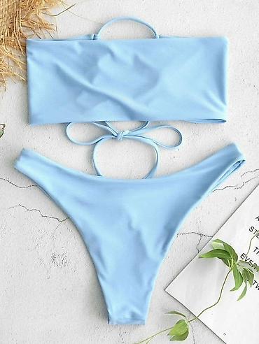 tri cetvrt helanke: Ženski bikini kupaći kostim – više modela i boja - Tip: dvodelni — 2