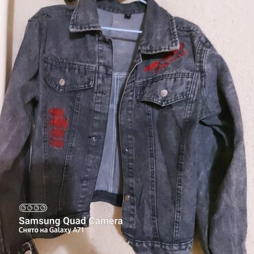 джинсовая куртка оверсайз: Джинсовая куртка, Осень-весна, Укороченная модель