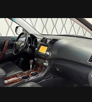 changan disk: Toyota Highlander V6 4WD – ağ rəngli, geniş və komfortlu 7 nəfərlik — 8